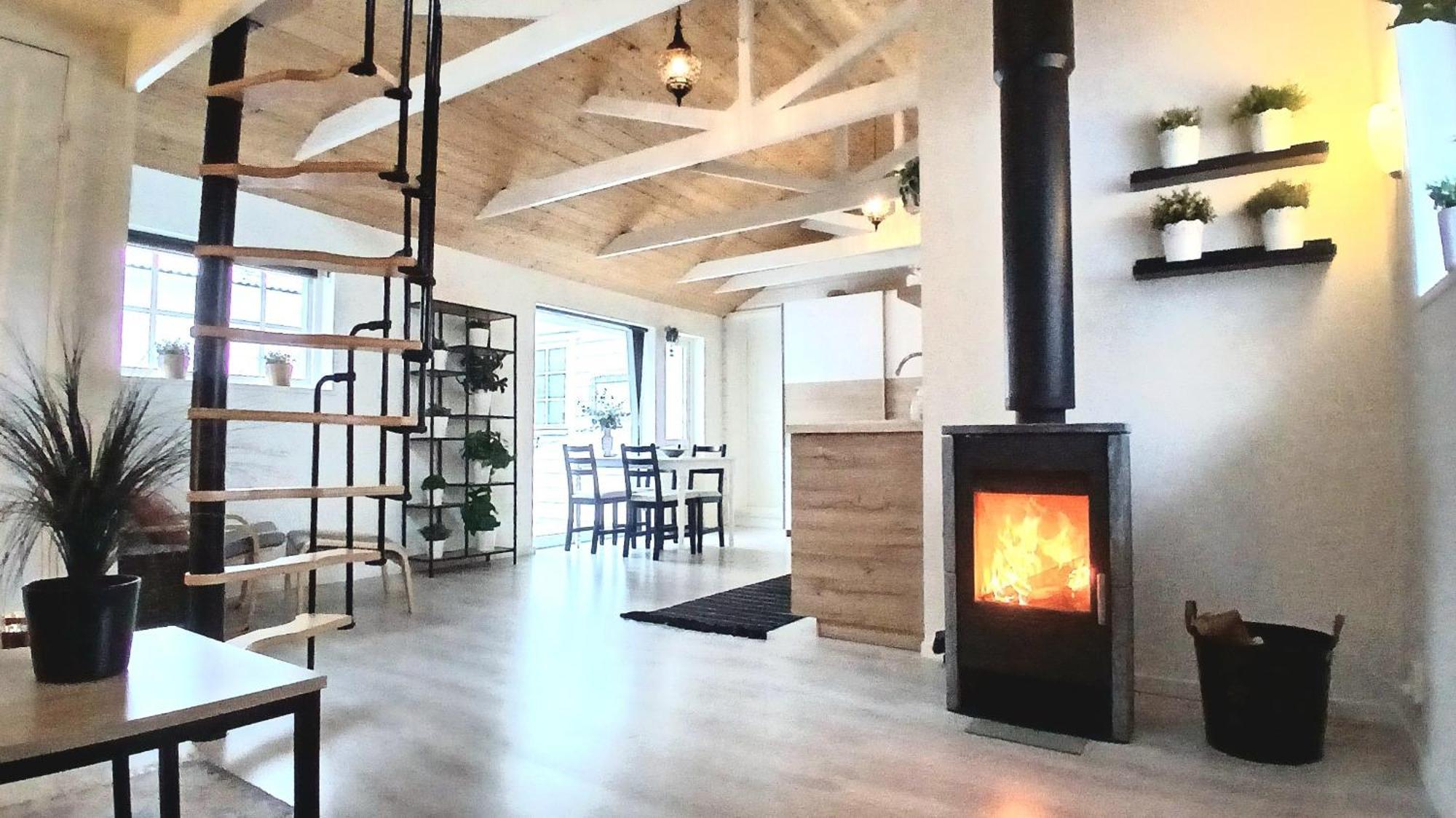 Holiday home With Loft At Skagern & Yoga Finnerodja